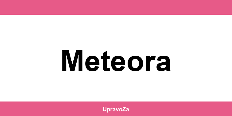 Emmezeta trgovine u Meteora – radno vrijeme